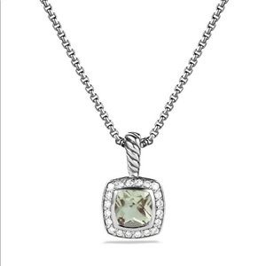 David Yurman Petite Albion Prasiolite Necklace